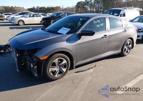 2019 Honda Civic Lx z USA, uszkodzony, nr VIN 2HGFC2F63KH548261